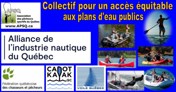 Donnez votre appui au collectif pour un accès équitable aux plans d'eau publics