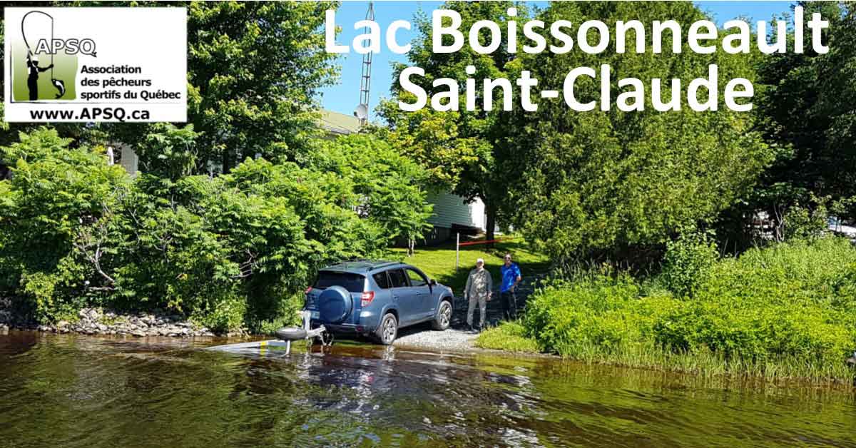 Legs d’une rampe de mise à l’eau à l’Association des Pêcheurs Sportifs du Québec